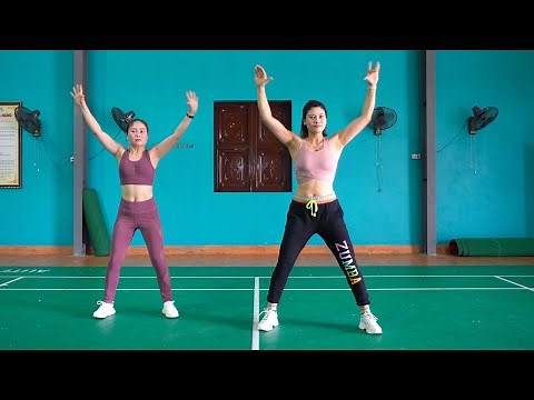 20 Mins Aerobic Workout For Weight Loss - Easy Fat Burning Exercises | Eva Fitness