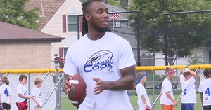 'However I can inspire them': Buffalo Bills RB James Cook hosts football camps for young athletes