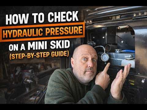 How to Check Hydraulic Pressure on a Mini Skid (Step-by-Step Guide)