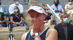 INTERVIEW: B. Krejcikova; Roland Garros Final