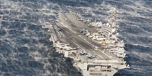 Why Aircraft Carriers Have an Angled Runway