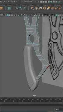 These Details Make the Sword EPIC! 🔥 Maya 2025 Modeling (Part 2) #shorts