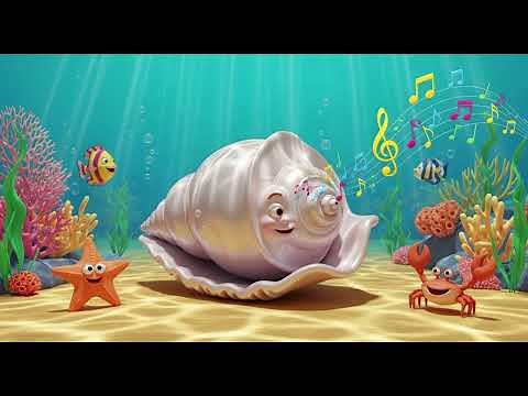 Seashell Song 1 🐚🌊 | Collecting Seashells on the Beach | Kids Song & Learning Fun 🎶