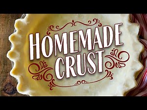 The BEST Homemade Pie Crust Recipe ON YOUTUBE 🥧