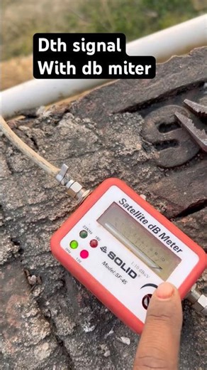 Dth signal settings with db meter | Learn to set DD Free Dish signal with db meter #ddfreedish#dish