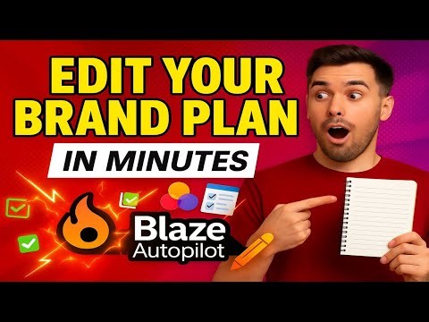 Fix Your Brand Plan in Minutes with Blaze Autopilot