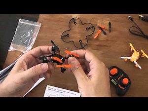 UDI R/C U839 unboxing and quick testing (Courtesy of Tmart)