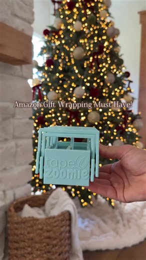 Amazon Gift Wrapping Must Have! 🎄 Comment CHRISTMAS and I’ll send you links!! This gadget will make your Christmas gift wrapping so much easier and so much faster! This dispenser helps you prepare 18 strips of tape in just a few seconds! No more sticking tape to the side of a table!😂🎄 #christmasmood #christmasaesthetic#christmastime #christmas #christmascountdown #christmasspirit #christmasseason #holidayvibes #giftwrapping #christmaswrapping | Our Winton home