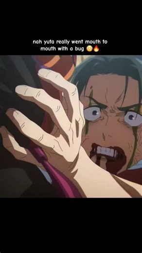 Bro… Yuta vs. Cockroach Is Wild 😭💀 | EP12 #anime #shorts #animeshorts #jujutsukaisen #yuta