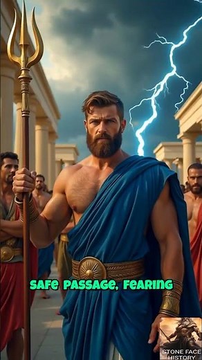 Poseidon: God of the Sea, Storms & Earth—The Untamed Olympian #greekMythology #poseidon #seaGods