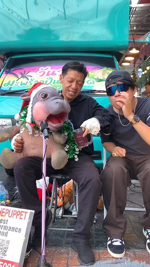 5.8K views · 61 reactions | #puppetshow #pupets #puppet #highlights Bouncing pork pulling | Por AndTuk Show Doll | Facebook