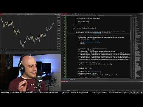Adding Buttons To A Chart With An Indicator In NinjaTrader
