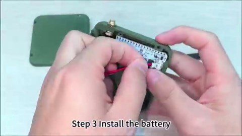 Heltec WiFi LoRa 32 Development Board with 3000mAh Battery Meshtastic LoRaWAN Compatible ESP32-S3 SX1262 Chip OLED Display Type-C USB IoT Smart Home Wireless Projects Plastic Case Included (N32 Green)