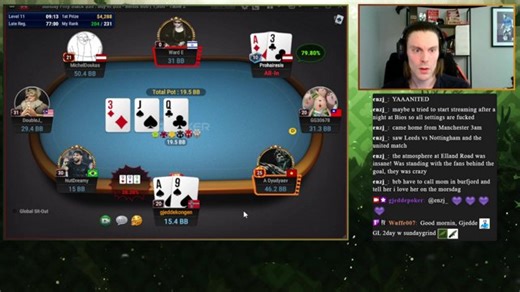 ¥1 million GTD- 5 dollar rebuy- on WPT 1pm CET [0 FTs & 0 coffees]