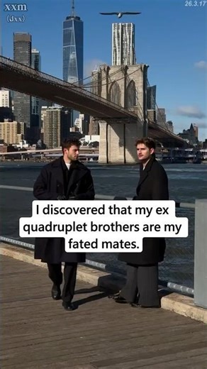 My Ex's Quadruplet Brothers Are My Fated Mates. I Have to Escape.#booktok #werewolf #joyread