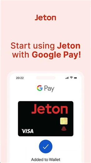 How to add Jeton Card to Google Wallet