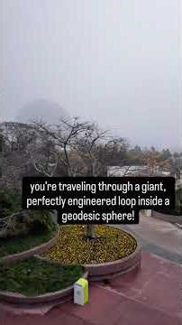 The Hidden Secrets Inside the EPCOT Ball 🌐