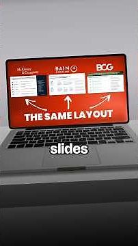 👆 Learn how to build the four main consulting slides #powerpoint #ppt #slide #design #consulting