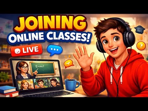 joining random online classes ❤️