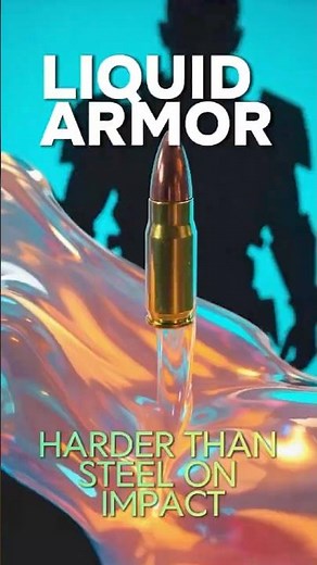 Liquid Armor: Harder Than Steel on Impact #liquidarmor, #bulletproofgoo, #shearthickeningfluid
