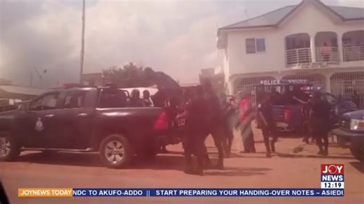 11 reactions | Kasoa Police Attack: Landguards allegedly spray bullets on a police officer's vehicle. #NhyiraUpdates #NhyiraFM | Nhyira 104.5 FM | Facebook