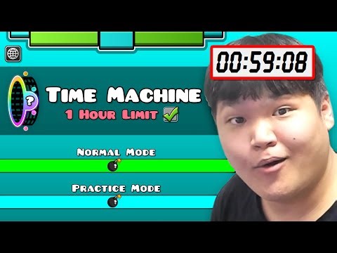 Can I beat RANDOM TIME MACHINE in 1 HOUR? (GAMBLING CHALLENGE) | Geometry Dash 2.2