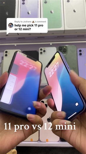 iPhone 11 Pro vs iPhone 12 Mini Comparison