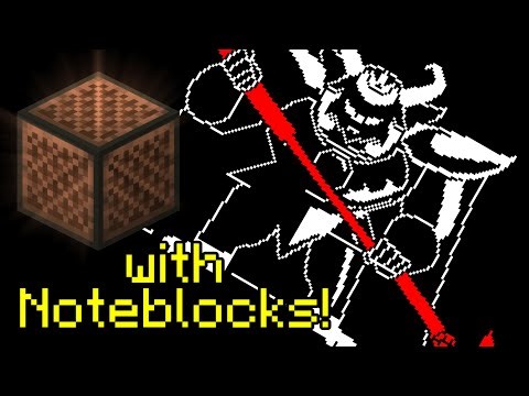 [Full] ASGORE with Noteblocks!
