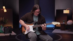 Fender Squier Debut Series Stratocaster HT HSS Electric Guitar, Beginner Guitar, 2-Year Warranty, Includes Free Lessons, 2-Color Sunburst with Satin Urethane Finish