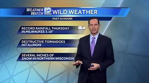 9.4K views · 35 reactions | The past 24 hours brought wild weather to the region. Tornadoes, record rainfall & snow. Meteorologist Jeremy Nelson has a look at the few showers possible for today: on.wisn.com/1Cy29Tw | WISN 12 NEWS | Facebook