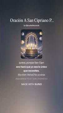 🪬🔮Oración A San Cipriano Para Que Regrese El Ser Amado