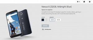 Google's new Nexus hardware now listed on the Play Store