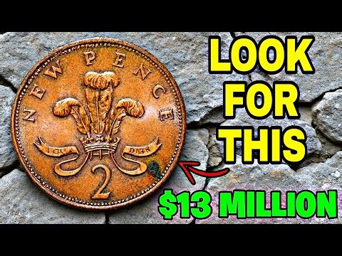 UK Two Pence Coin History and Maximum Value & Elizabeth II Era1994–2004 UK 2p Coins Worth Money!
