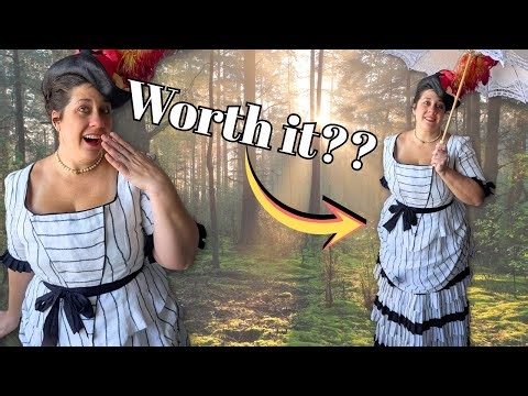 Sewing the Most Underrated Victorian Era Ever: Natural Form!