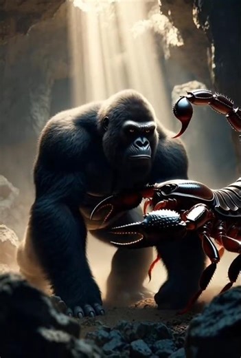 SCORPIONGOR AI Hybrid | Gorilla + Scorpion Fusion | Epic AI Transformation