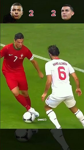 Epic Skill Battle! Ronaldo vs Mbappé Ends 7–7! 🔥