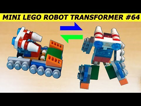 Cách lắp Lego Robot Mini Transformer Cực Dễ #64 |How To Build Lego Robot Mini Transformer Easy #64