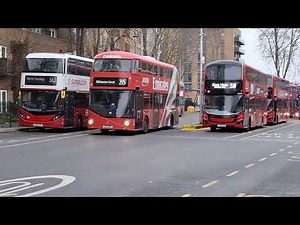 Walthamstow Central Bus Station 23/12/2025 Bus Observations