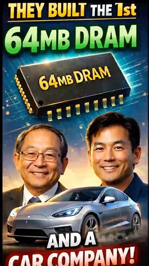 They invented the memory chip that runs your PC then made a CAR #samsung #evolution