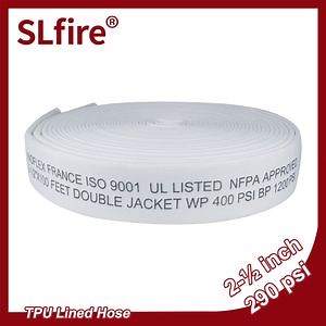 [Hot Item] UL Listed Certified Rubber Fire Fighting Hoses with Custom Print