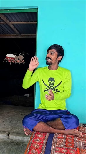 Little Bro Can't Sleep Because of This Crazy Mosquito!🦟🦗🦗🦟🦟🥶😨😳😁😬#funny #sound