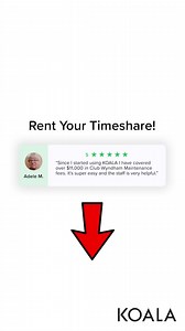 Rent out your timeshare points to offset those rising fees? 🤔 It’s finally possible with KOALA 🐨 You can earn income from your unused weeks or points. 🥳 We simplify the process, ensuring you can start earning quickly and easily. Click below to see if your resort is eligible! 👍 | KOALA