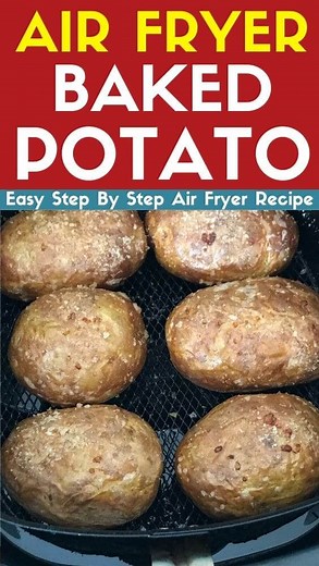 Jacket Potatoes In Air Fryer (Air Fryer Baked Potatoes) | Recipe This