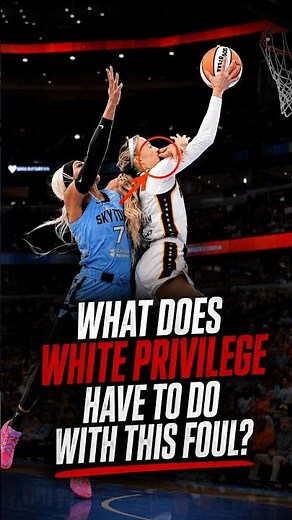 Did “White Privilege” Cause This WNBA Foul? HUGE Debate #shorts
