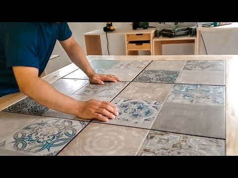 Como Pegar Baldosas a la Madera