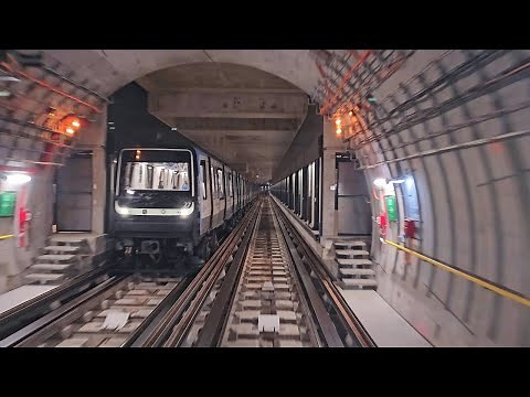 Cab Ride RATP on Paris Metro 14 : Aeroport d'Orly / St Denis Pleyel