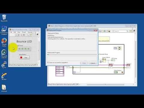 NI myRIO: Deploy a stand-alone application