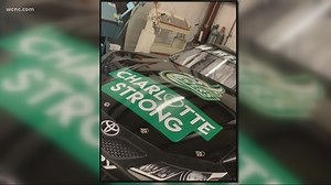 Ryan Repko driving special UNC Charlotte car, raising money for shooting victims' families