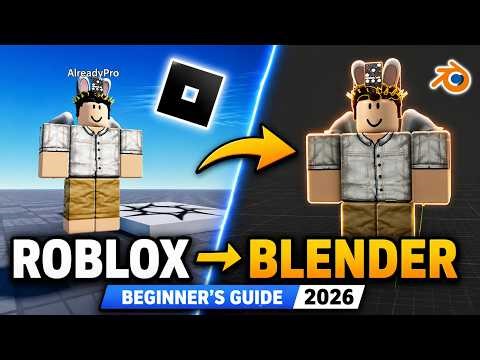 How to Import Roblox Characters into Blender (2026 Beginner’s Guide)