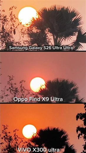 Vivo x300 Ultra vs Samsung Galaxy S26 Ultra vs oppo find x9 ultra photography Test Camera zoom Test